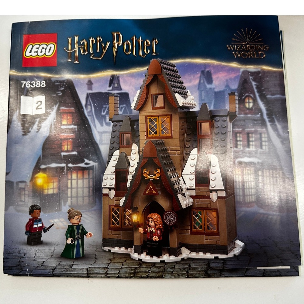 Lego Harry Potter Hogsmeade Village Visit Instructions 76388 Book 1 and Book 2 - Picture 2 of 2